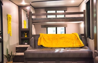 Luxury Camping with Bunk Beds!