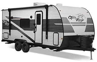 2024 open Range RV sleeps 8