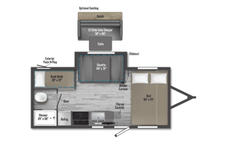 “The Coop” - 2023 Winnebago Micro Minnie 2100BH