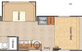 Lance Trailer 1575 – Easy Tow - Small Pet Friendly