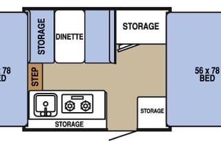 2006 Starcraft Popup Model M-1701