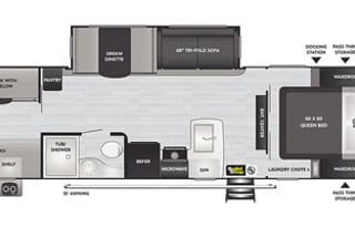 2022 Keystone RV Bullet 287QBS