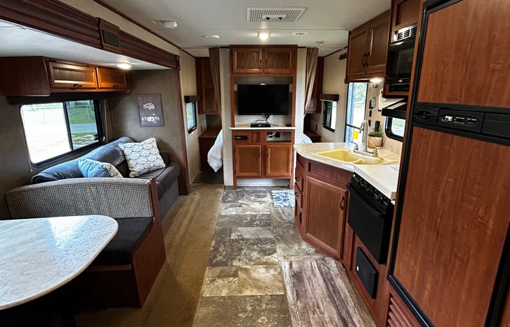 Living Room and Kitchen