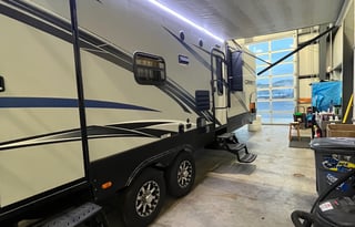 Bunk House Camper with Generator and Ramp Door!