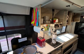 Winnebago Boondocking Bed and Breakfast