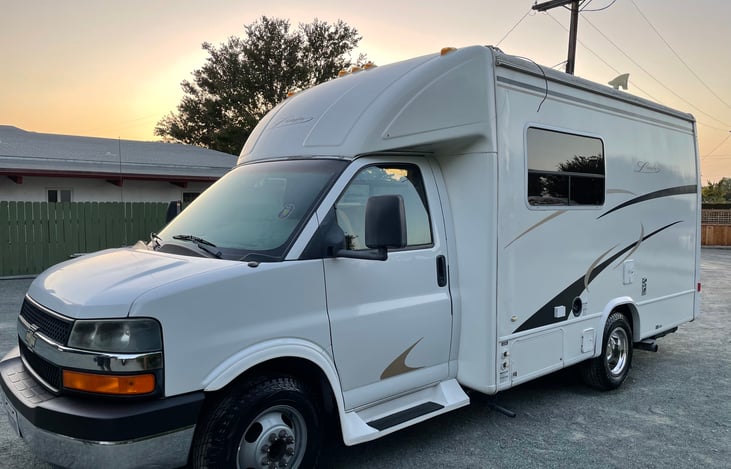 The RV was kept indoors all of its life and it looks like a new RV.