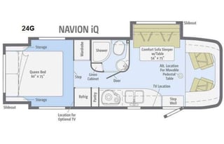 2015 Winnebago Itasca Navion iQ 24G