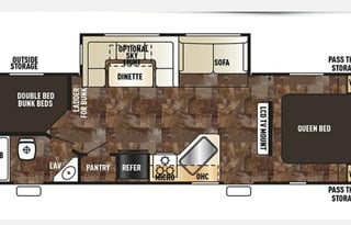 2016 Forest River Cherokee 27Ft BH