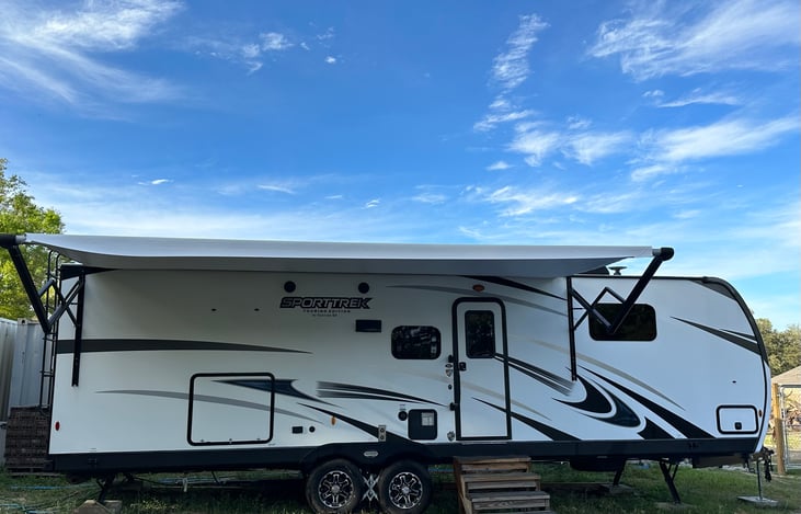 Beautiful view with awning