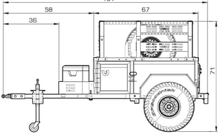NEW 2025 Ushi Chuck Max Off-Road Adventure Trailer