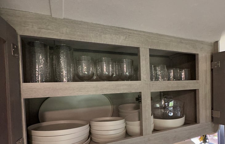 Dine in style ... Pottery Barn dishware/glassware. don't worry if you stumble and drop ... heavy duty melamine and acrylic. unbreakable style!