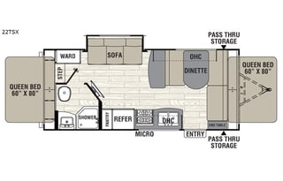 2018 Coachmen RV Freedom Express 22DSX