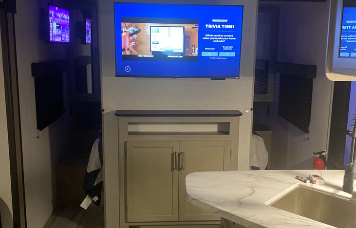 All Televisions smart TVs and have wifi capability.