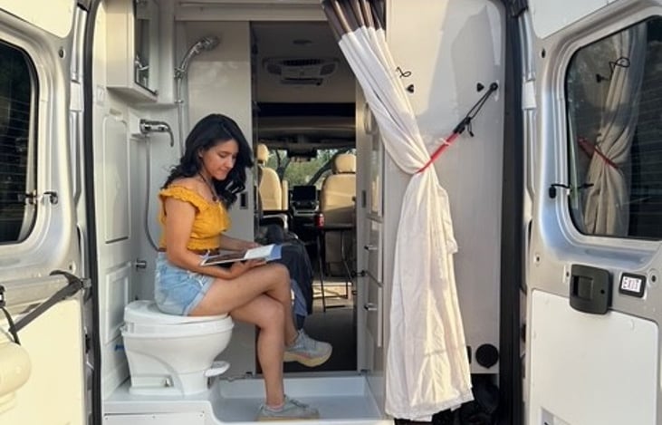 Full Size Bathroom! A must for us