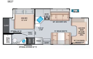 2022 Thor Motor Coach Quantum SE SE27 Ford