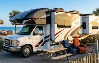 C19 *NEW* Entegra SLEEPS 8-STARLINK WiFi-MasterBed