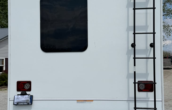 Rear of RV