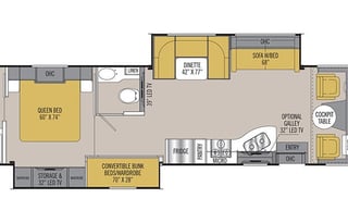 Glamping Fun: Mirada 35BH Class A w/ 2 Bathrooms