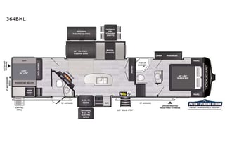 2022 Keystone RV Cougar 364BHL