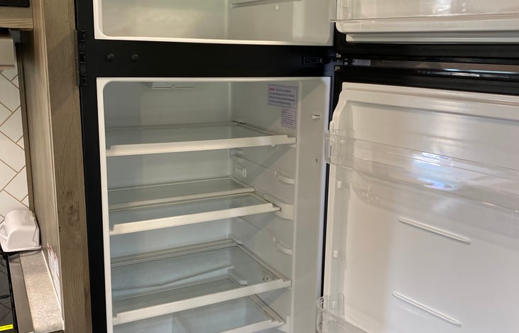 Oversized fridge and freezer
