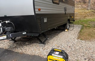 Travel light. Camp off‑grid. Fit for three.