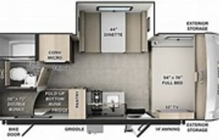 2025 forest river E-pro E20BH travel trailer