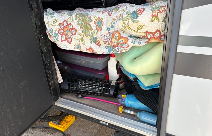 Utility storage area