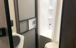 Modern,Clean, Half-ton towable trailer