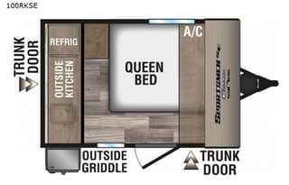 2020 KZ Sportsmen Classic SE 100RKSE