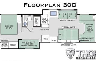 C9-Luxury Four Winds 10 Sleeper w Bunks! 2 Slides