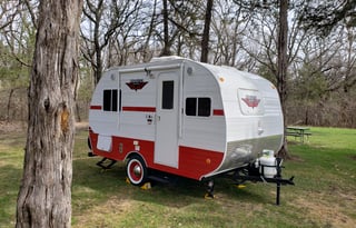 Escape the ordinary in the "Little Red Campette"