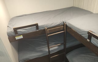 Two bedrooms, outdoor kitchen, and fully furnished