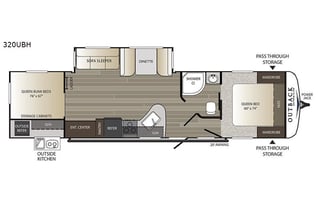 2018 Keystone RV Outback Ultra Lite Trailer