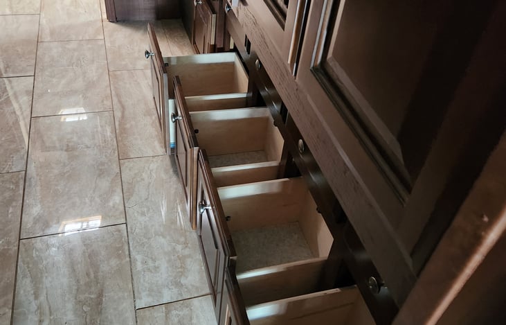 Bedroom drawer space