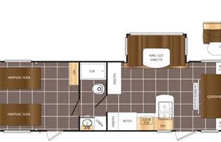 2016 Prime Time Fury 2910 TOY HAULER