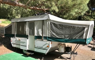 Cozy Pop Up Trailer - we deliver and set up!