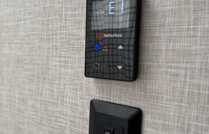 Water heater temp control