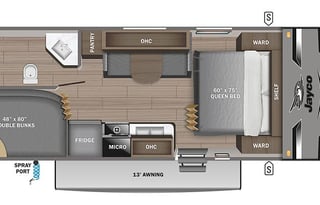 Ridge -2023 Jayco Jay Flight 224BH