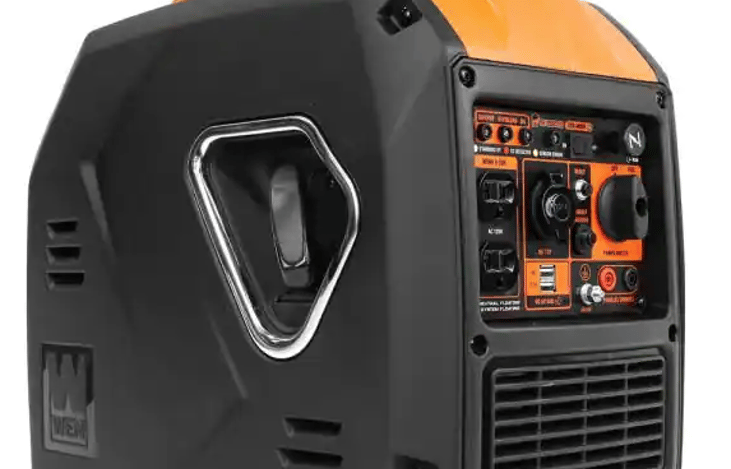 inverter generator can be rented for off grid camping.