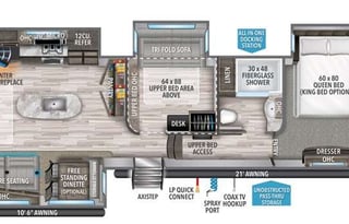 2021 Grand Design Reflection 367BHS