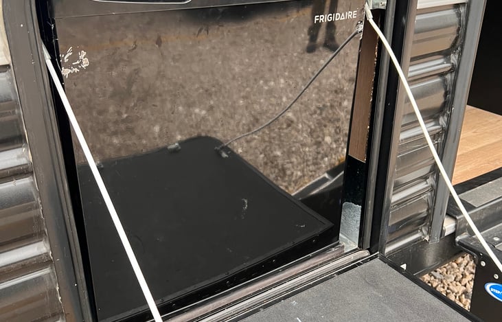 Outdoor drink fridge