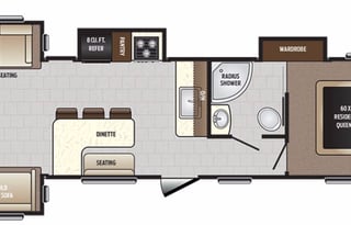Luxury Keystone RV Sprinter 332DEN
