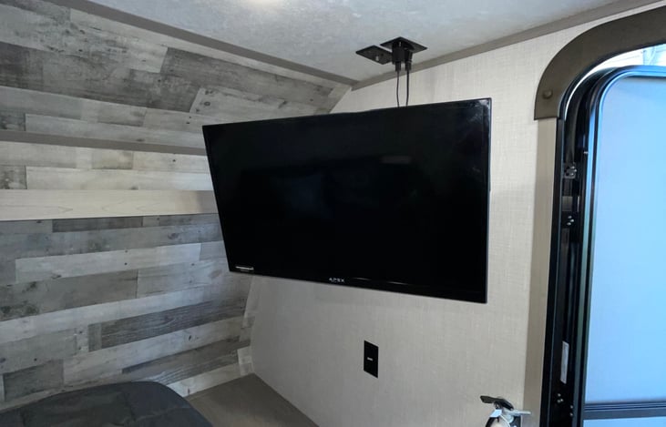 32" TV equipped with an Amazon Fire Stick