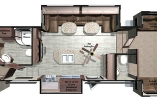 2017 Highland Ridge RV Open Range Roamer RF376FBH