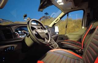 2022 Ford Transit High Roof Camper Van 3 sleepers