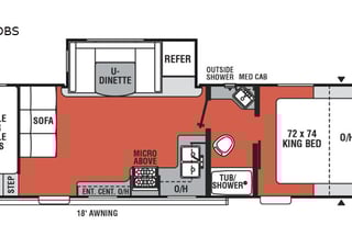 2021 Forest River RV Independence Trail 262DBS