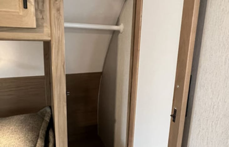 closet next in master bedroom
