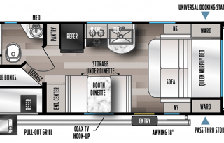 2022 Alta 2100MBH w/Bunks