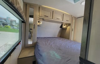 Shadow Cruiser, Bunk Room, Off-Grid Trailer
