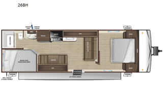 2025 Wayfinder RV Go Play 26BH